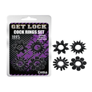 Bộ vòng gai  silicon sao biển Get lock độc đáo